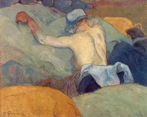 La Donna con i maiali, in pieno calore - Paul Gauguin