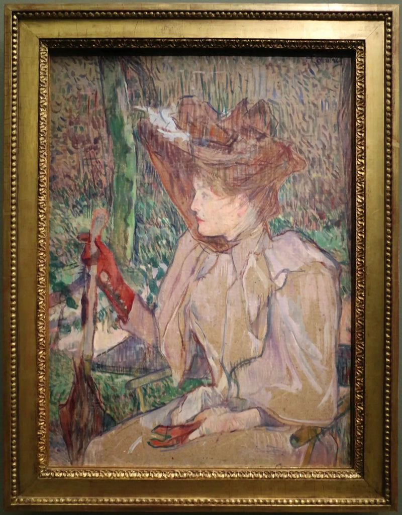 La Donna con i guanti - Henri de Toulouse-Lautrec