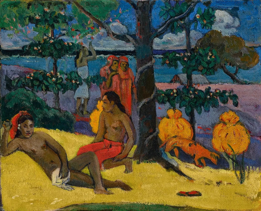 La Donna con le manghe II - Paul Gauguin