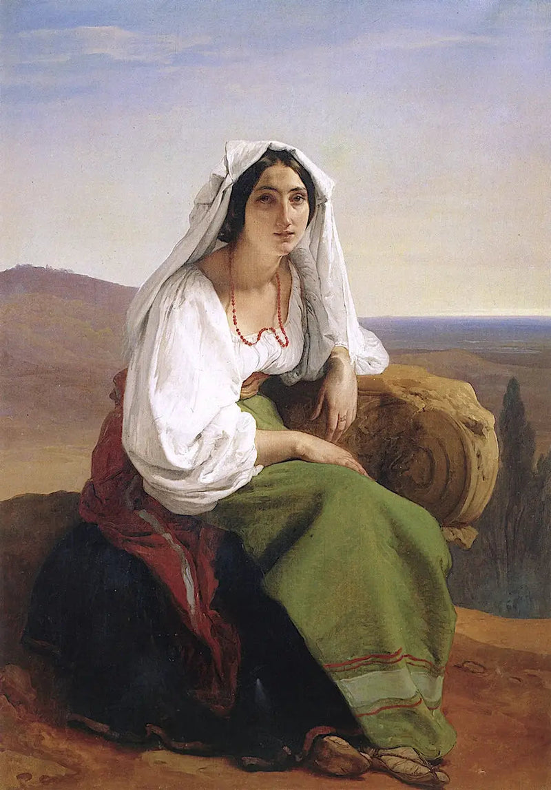 La donna di Ciociaria - Francesco Hayez
