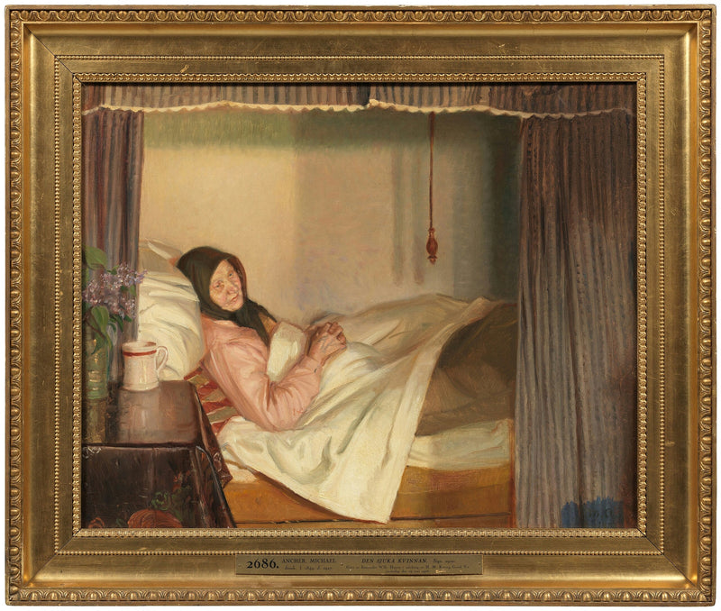 La donna malata - Michael Peter Ancher