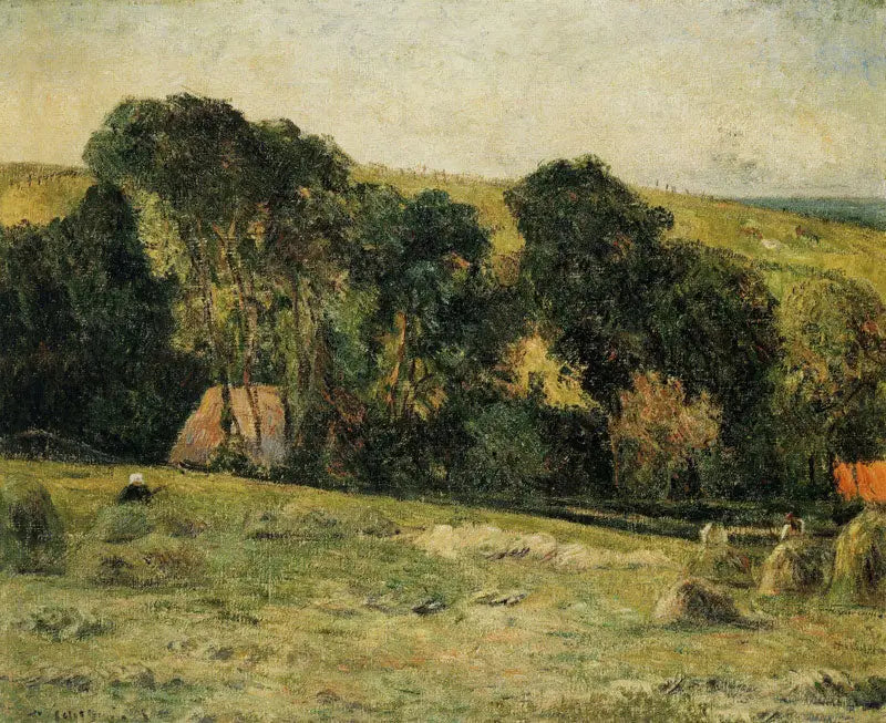 La Fienagione nei dintorni di Dieppe - Paul Gauguin