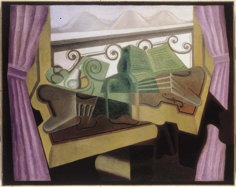 La finestra alle colline - Juan Gris