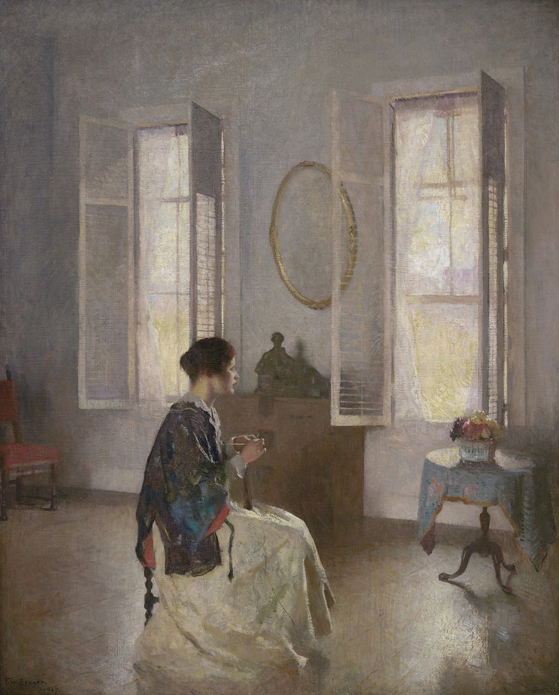 La fenêtre aperta - Frank Weston Benson