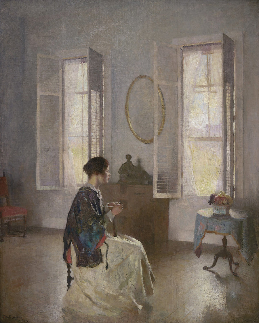 La fenêtre aperta - Frank Weston Benson