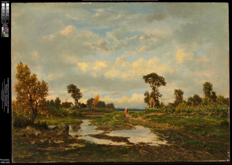 La Fattoria (Chalet ai margini della palude) - Théodore Rousseau
