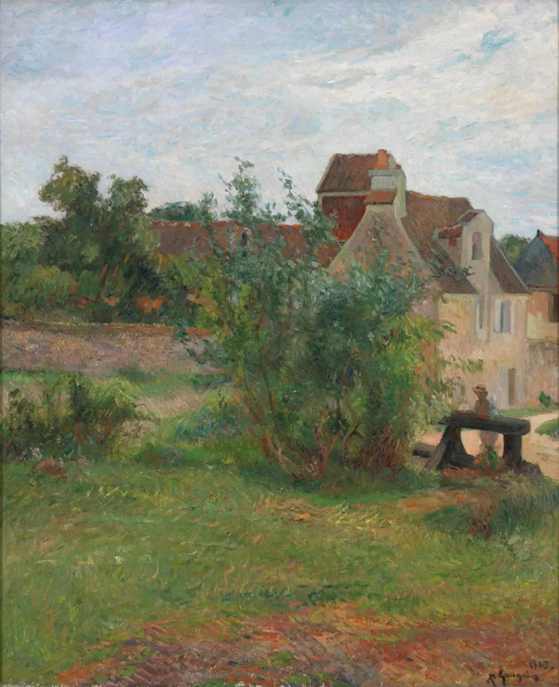 La Fattoria di Busagny a Osny - Paul Gauguin