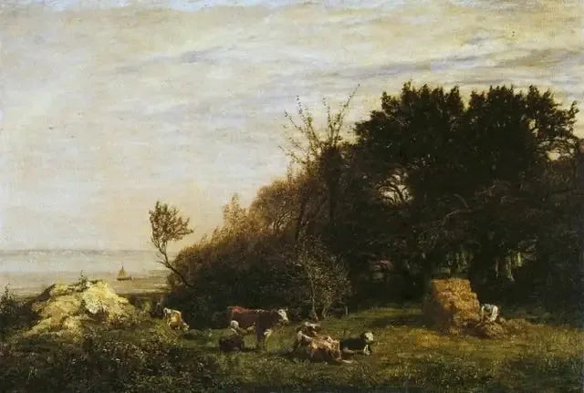La Fattoria di Saint-Siméon, dintorni di Honfleur - Eugène Boudin