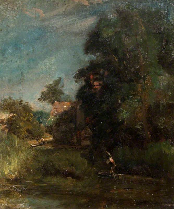 La Ferme de la Vallée (croquis) - John Constable - Alpha Reproduction
