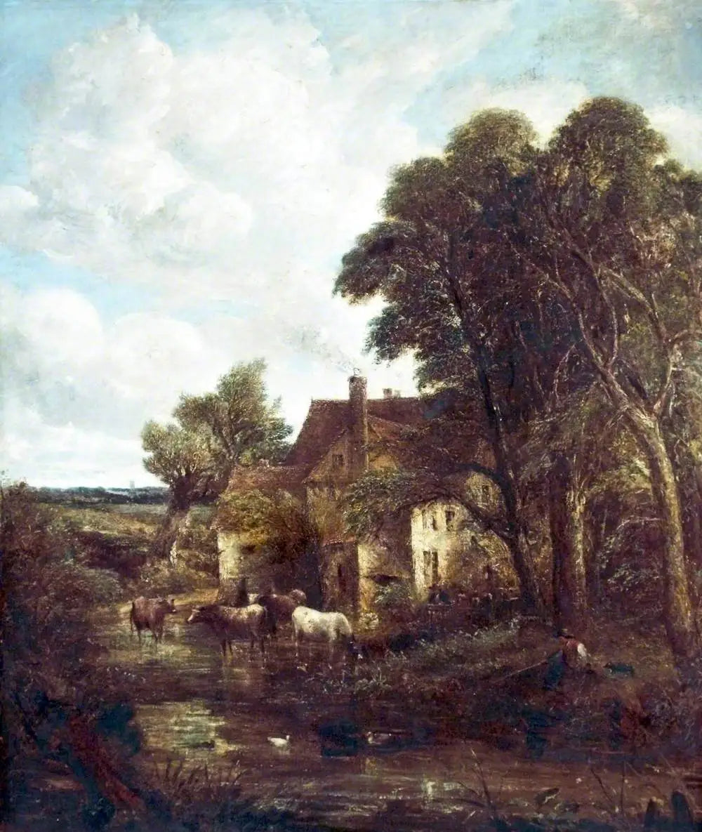 La Ferme de la Vallée - John Constable - Alpha Reproduction