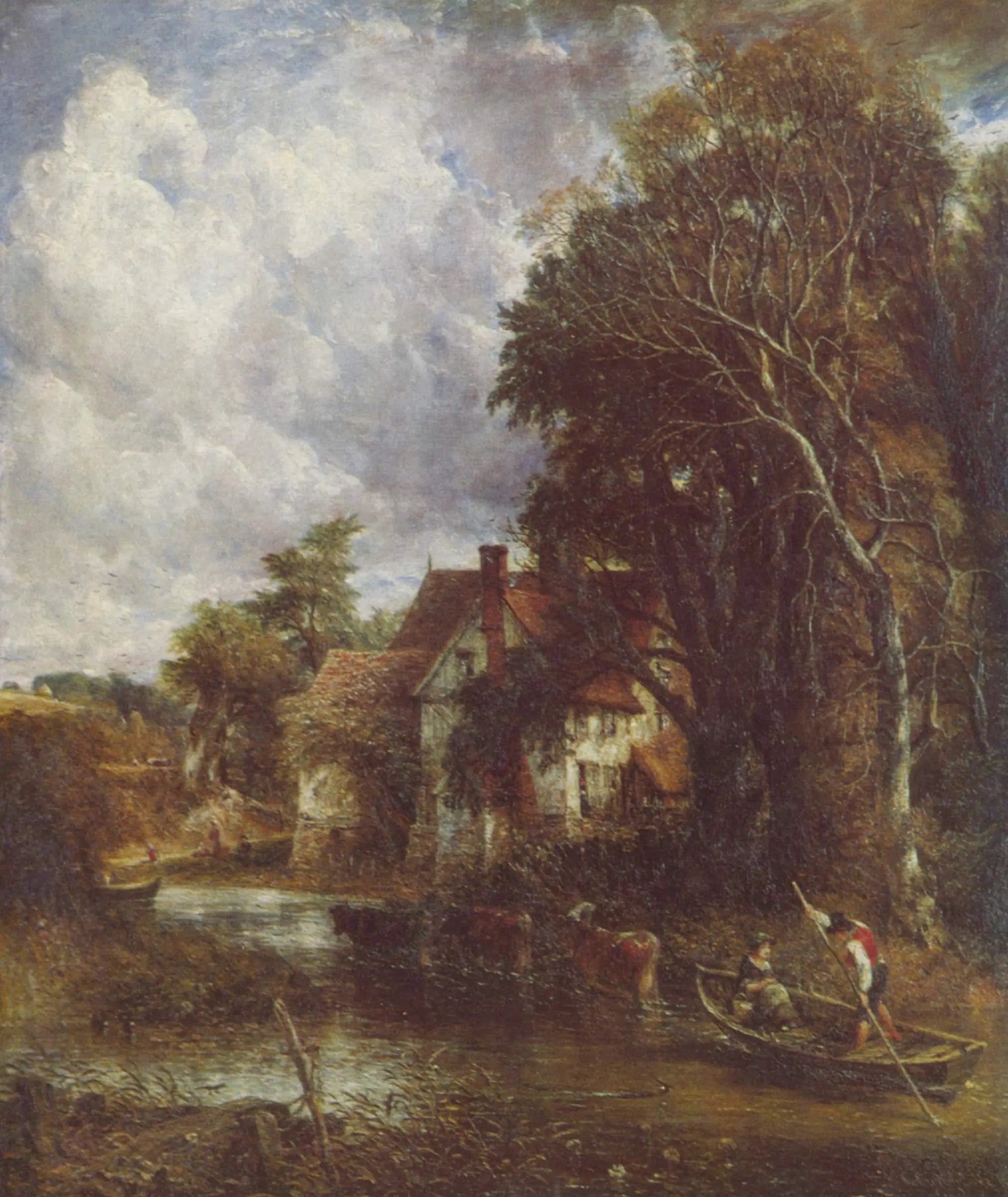 La Ferme de la vallée - John Constable - Alpha Reproduction