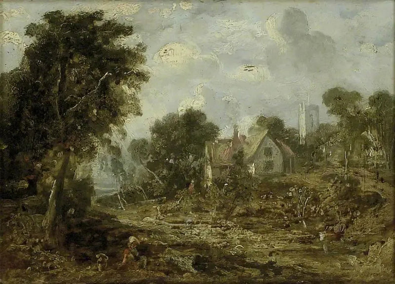 La ferme Glebe - John Constable