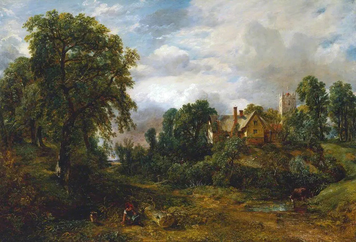 La Ferme Glebe - John Constable - Alpha Reproduction