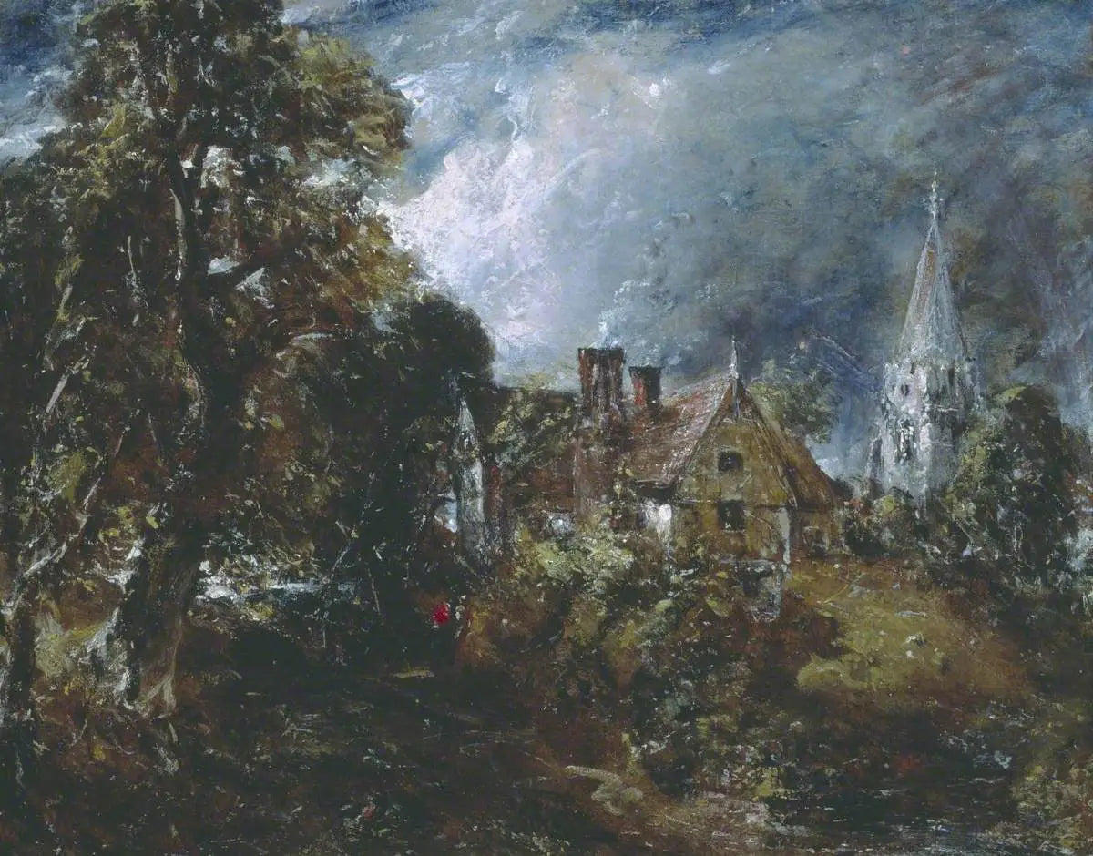 La ferme Glebe - John Constable - Alpha Reproduction
