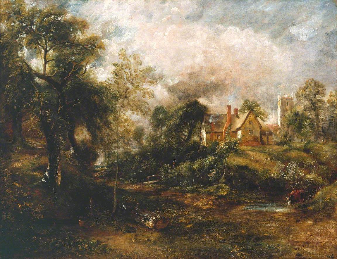 La ferme Glebe - John Constable - Alpha Reproduction