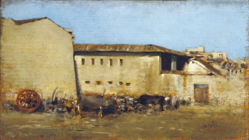 La fattoria - Je - Giuseppe De Nittis