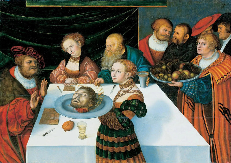 La festa di Erode - Lucas Cranach il Vecchio