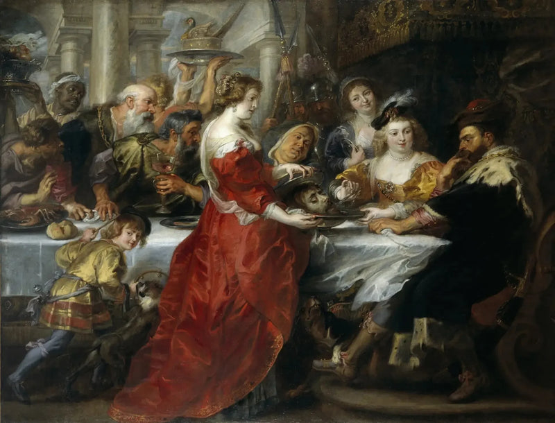 La festa di Erode - Peter Paul Rubens