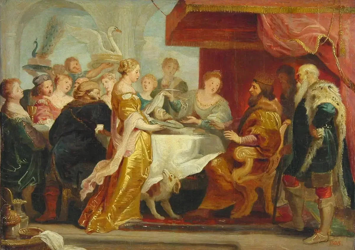 La fête d'Hérode - Peter Paul Rubens image 1 tableau peint à l’huile sur toile