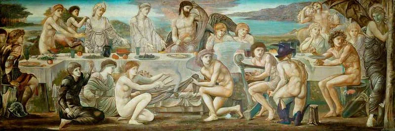 La fête de Pélée - Edward Burne-Jones