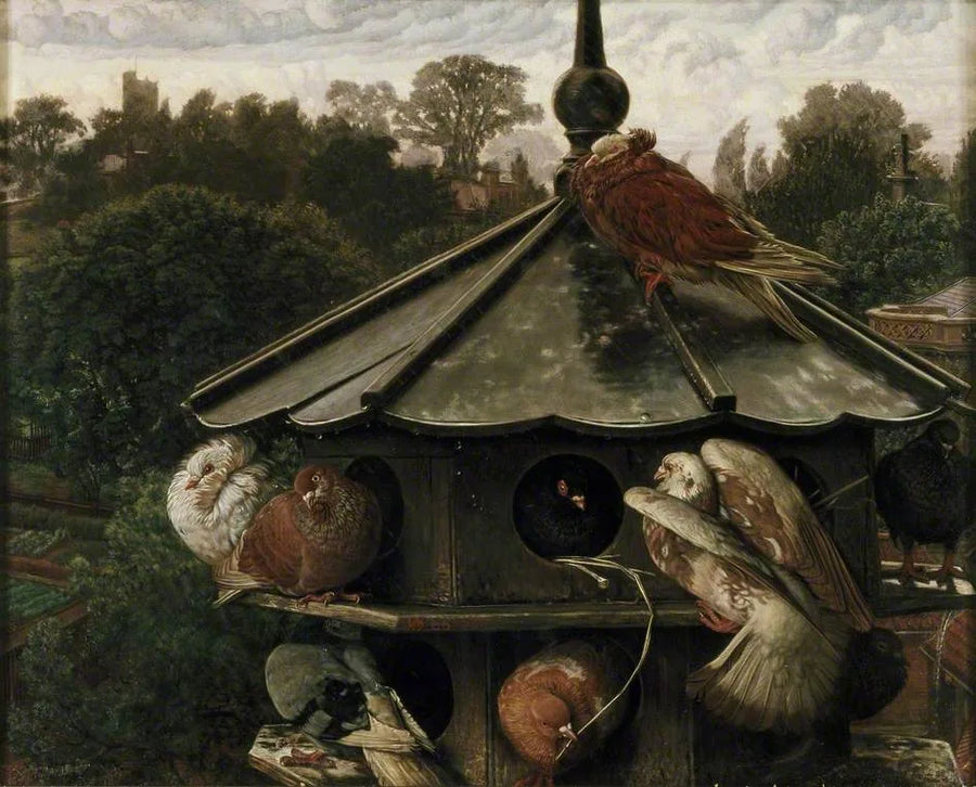 La Festa di Saint Swithin (Il Pollaio) - William Holman Hunt