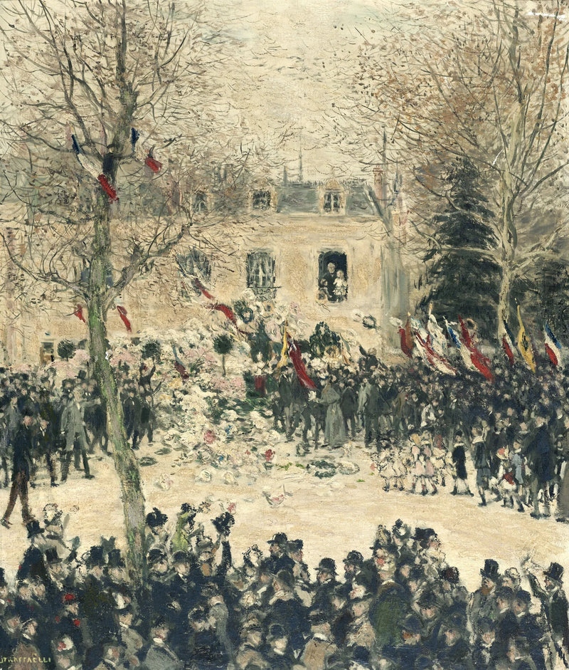 Celebrazione dell'ottantesimo compleanno di Victor Hugo - Jean-François Raffaello