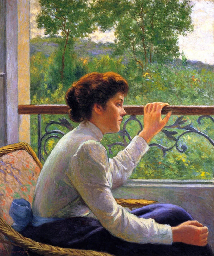 La ragazza alla finestra - Federico Zandomeneghi