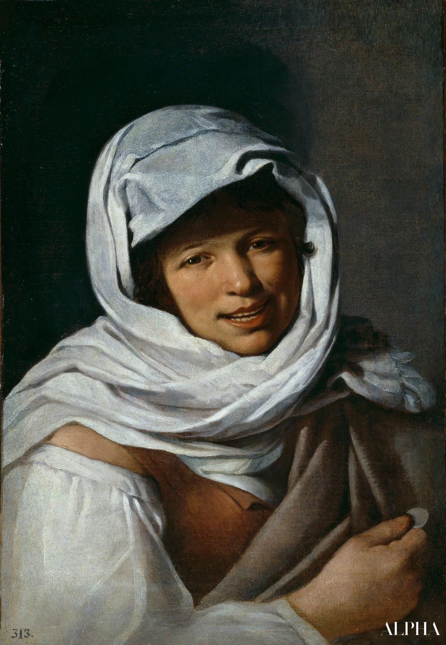La fille à la pièce de monnaie - Bartolomé Esteban Murillo - Reproductions de tableaux et peintures haut de gamme
