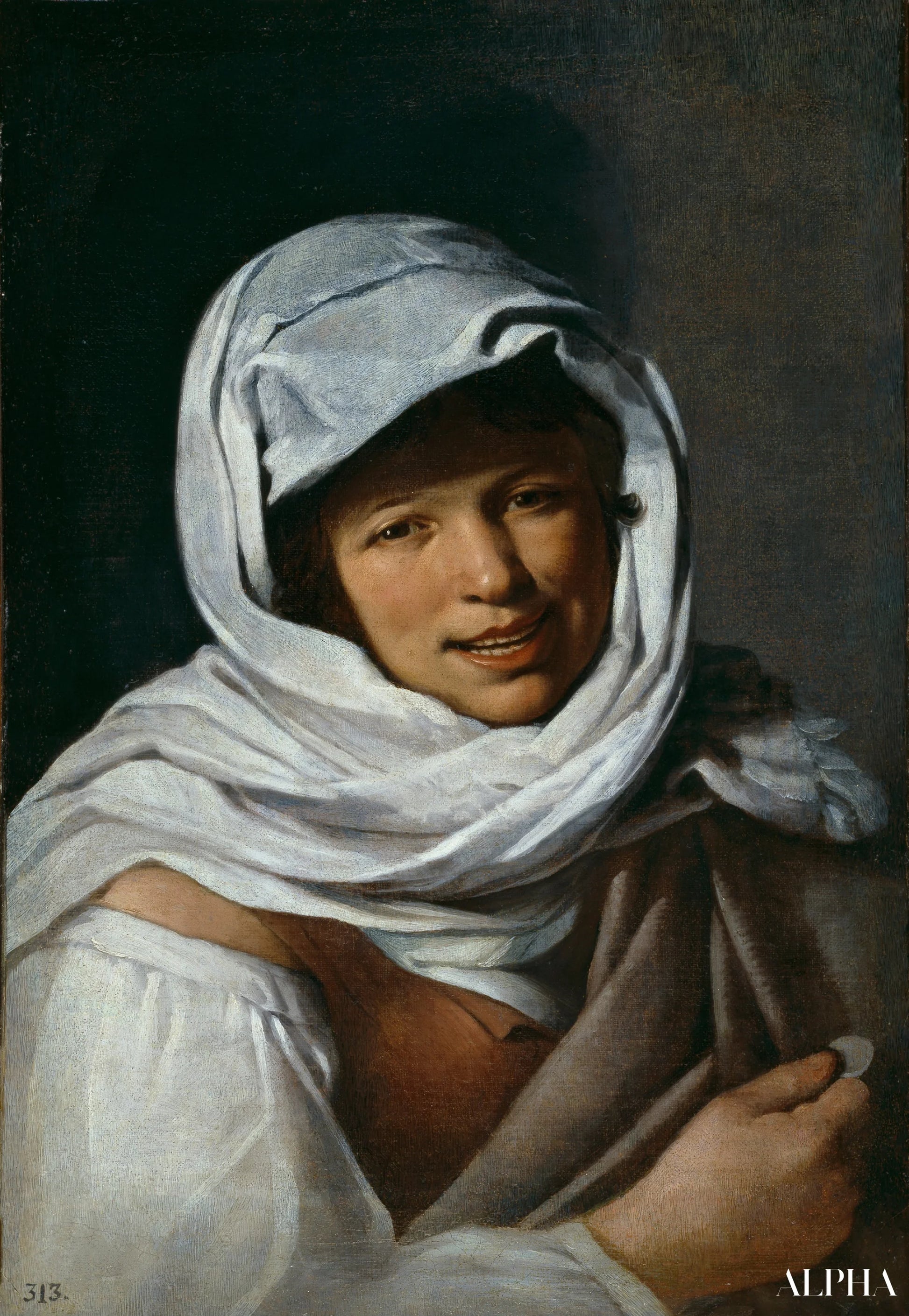 La fille à la pièce de monnaie - Bartolomé Esteban Murillo - Reproductions de tableaux et peintures haut de gamme