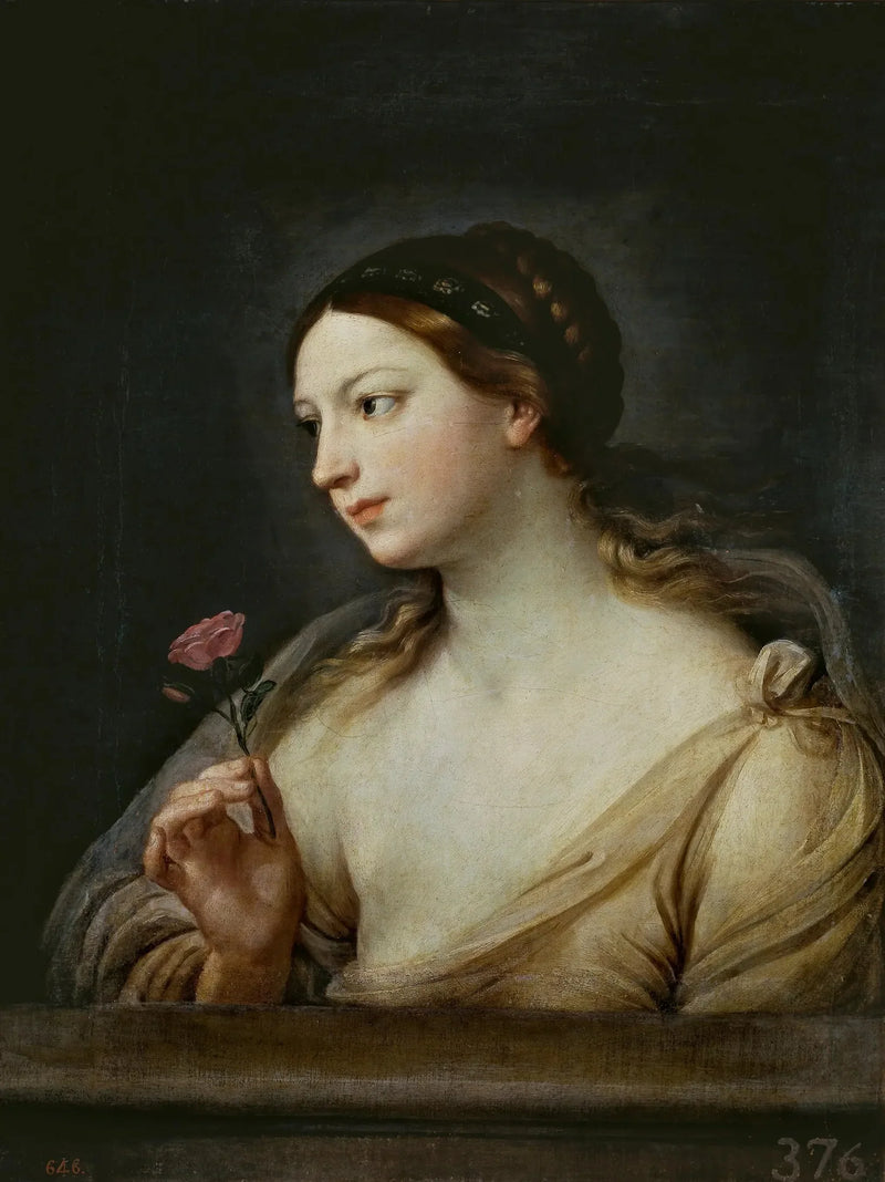 La ragazza con la rosa - Guido Reni