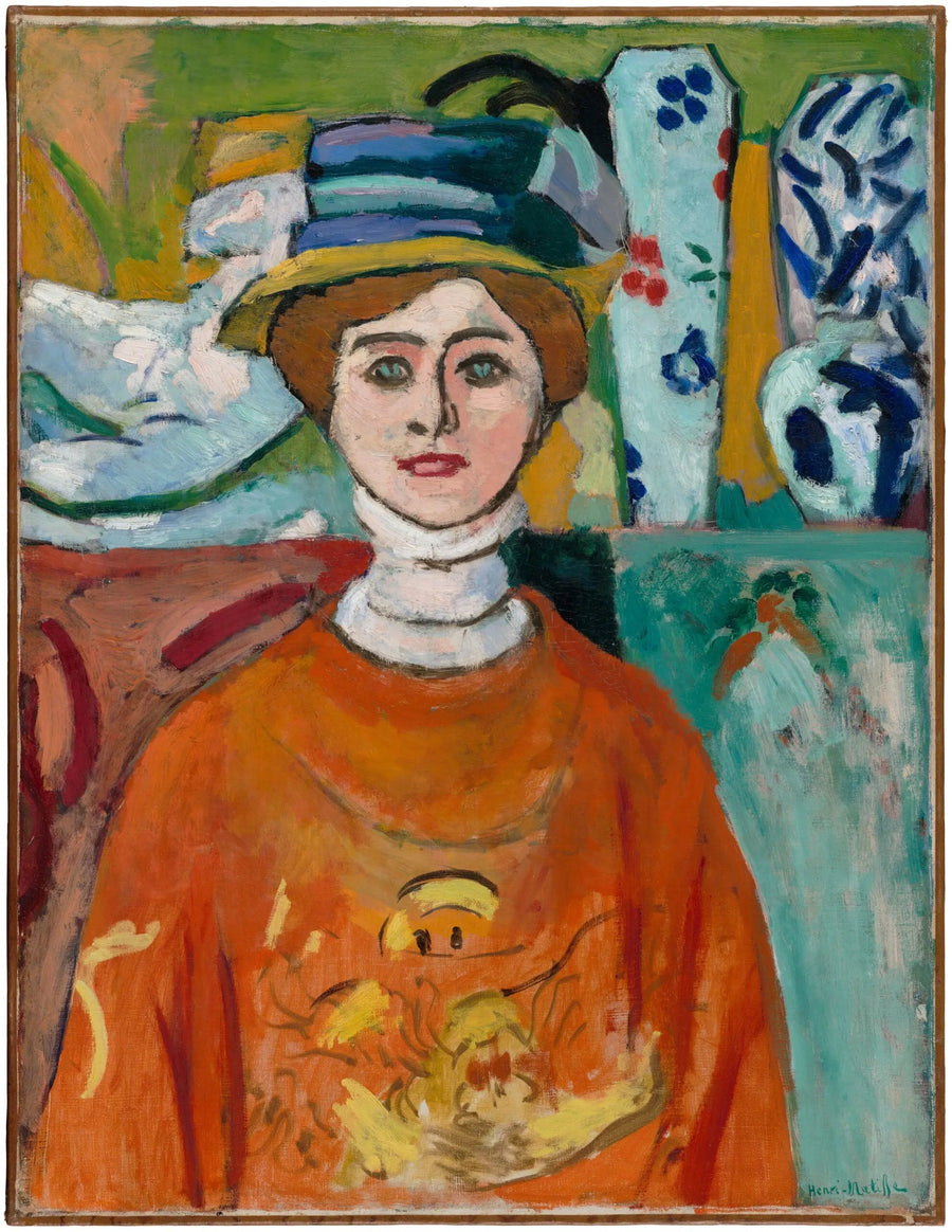 La Ragazza dagli occhi verdi - Henri Matisse
