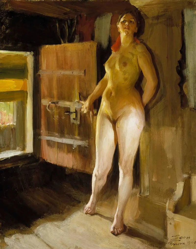 La ragazza nel sauna - Anders Zorn