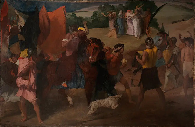 La figlia di Jephté - Edgar Degas