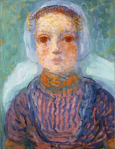 La ragazza di Zelanda - Piet Mondrian