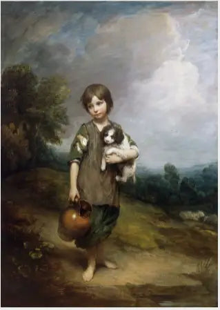 La fille del chalet - Thomas Gainsborough