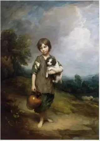La fille del chalet - Thomas Gainsborough