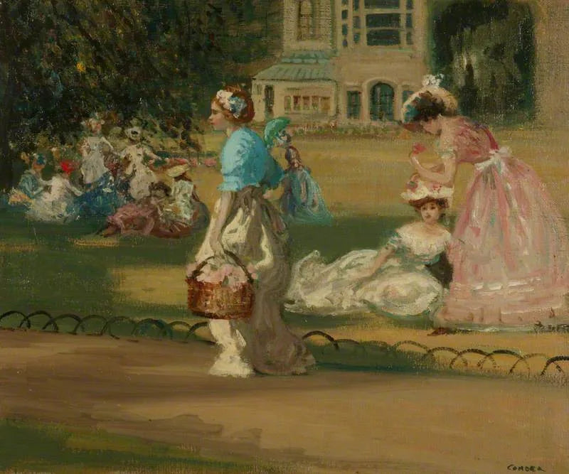 La figlia del giardiniere - Charles Conder