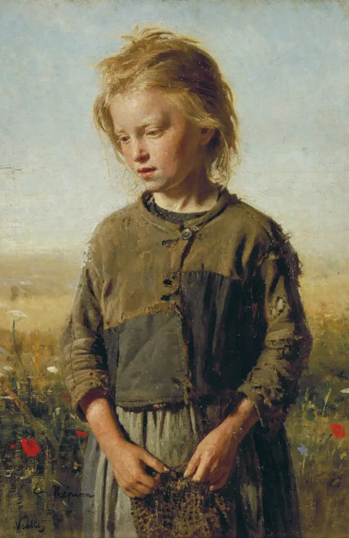 La Fille del pescatore - Ilya Repin