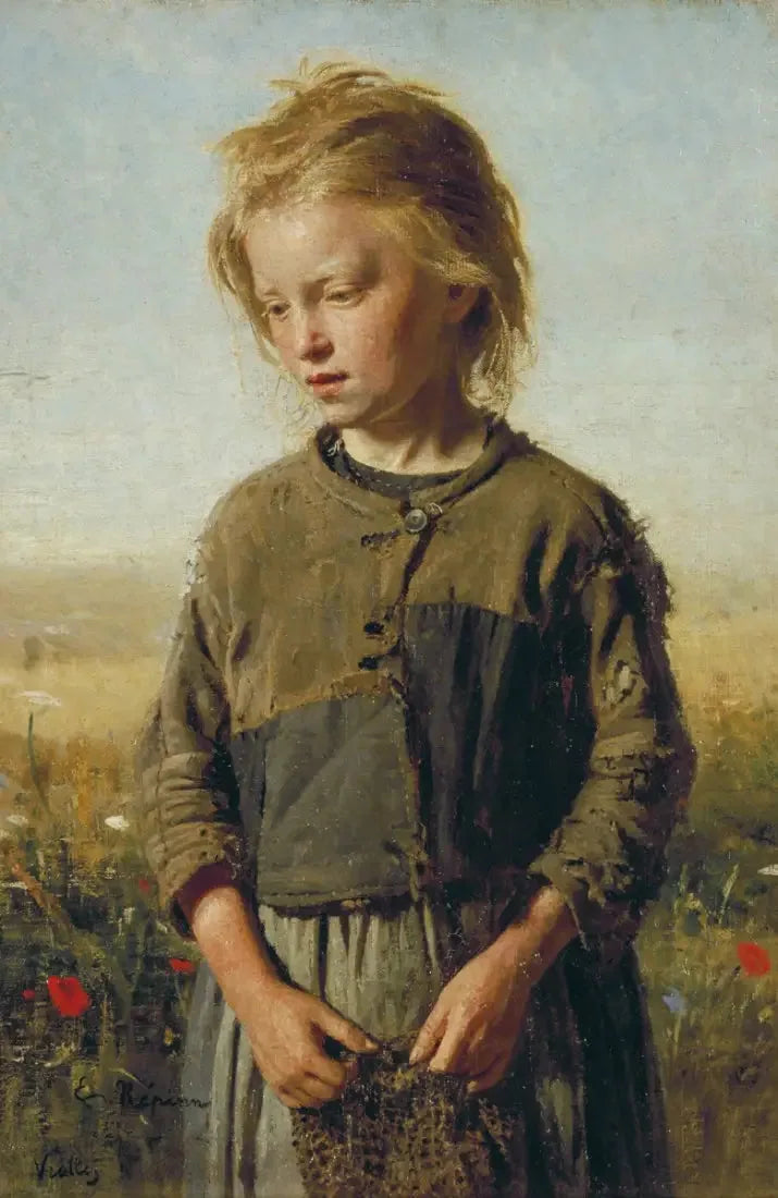 La Fille del pescatore - Ilya Repin