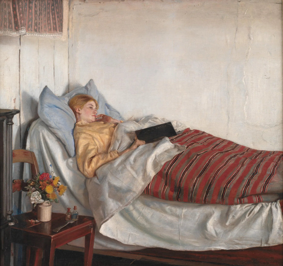 La ragazza malata - Michael Peter Ancher