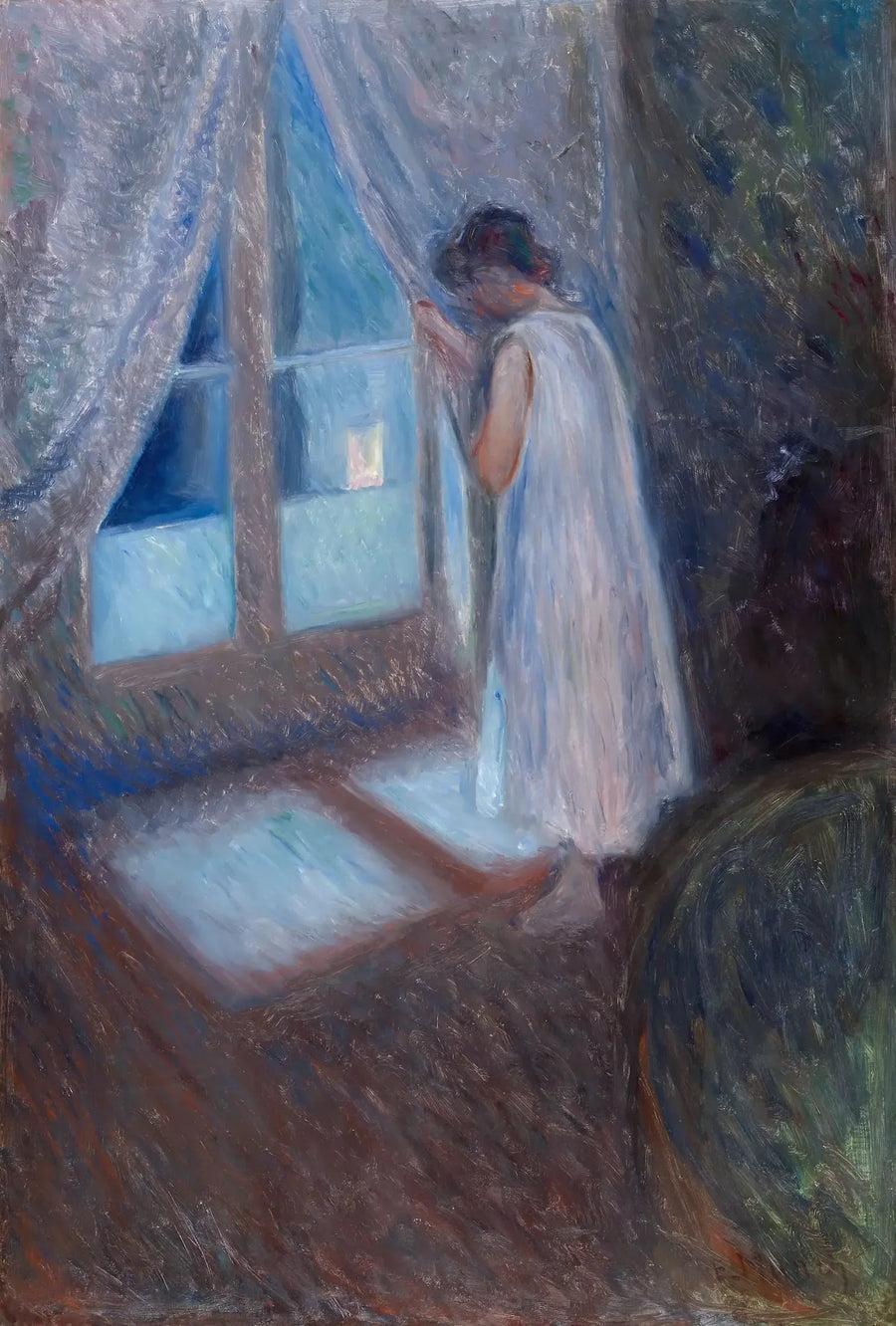 La Ragazza vicino alla finestra - Edvard Munch