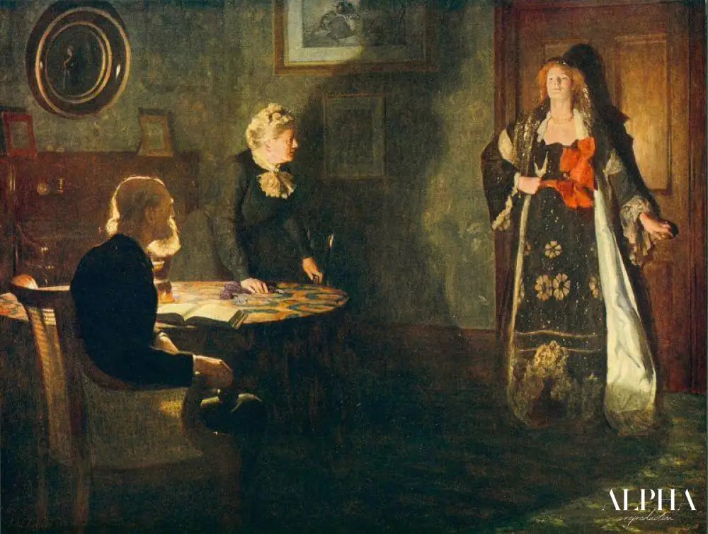 La fille prodigue de John Collier - Reproductions de tableaux et peintures haut de gamme