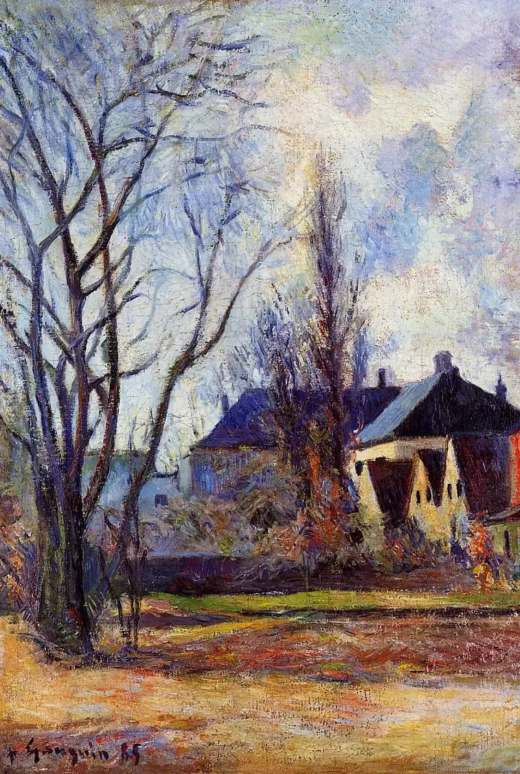 La Fine dell'inverno a Copenaghen - Paul Gauguin