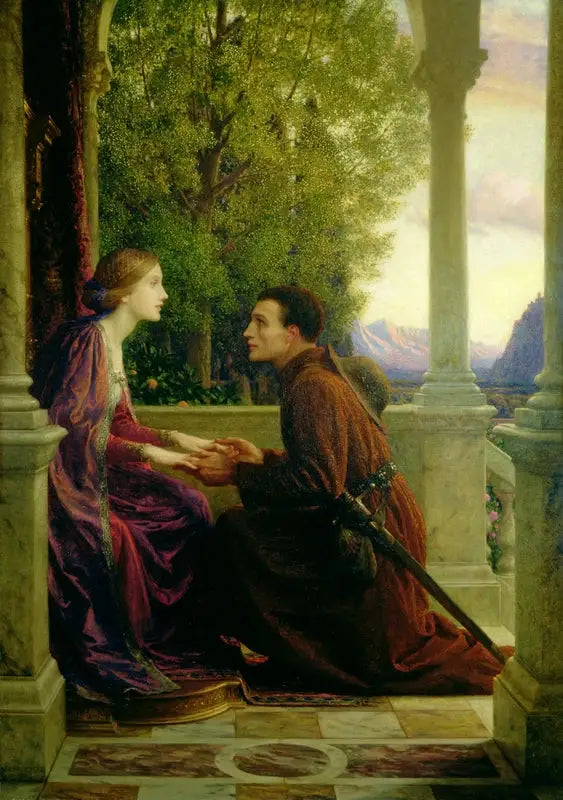 La fine della ricerca - Frank Bernard Dicksee
