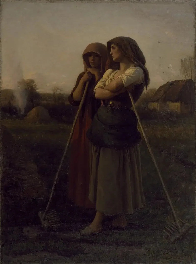 La fine del giorno - Jules Breton