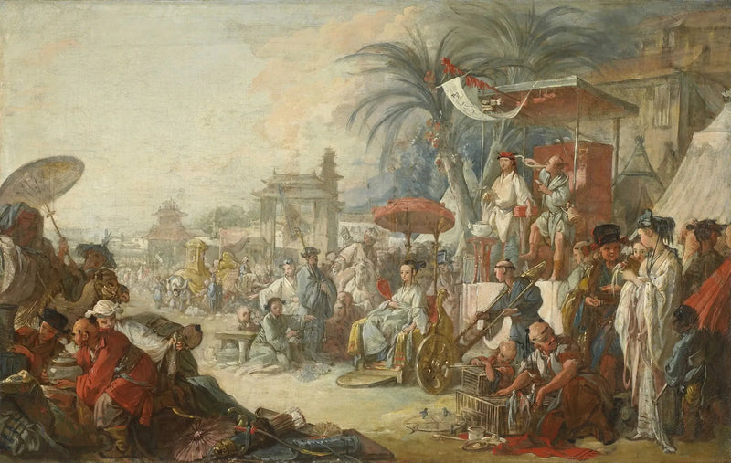 La Foire cinese - François Boucher