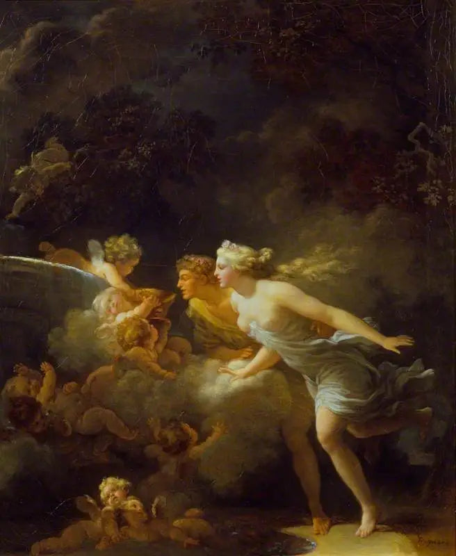 La fontaine de l'amore - Jean-Honoré Fragonard