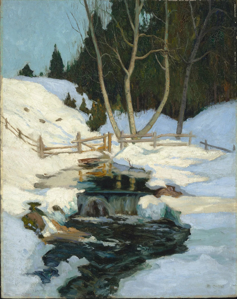 Le nevi che si sciolgono - Maurice Galbraith Cullen