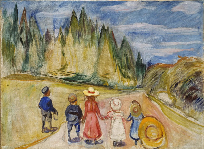 La Foresta incantata - Edvard Munch