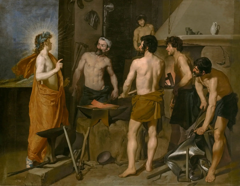 La Forgia di Vulcano - Diego Velázquez